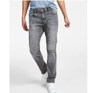 Sun + Stone Men's Straight Fit Tarin Street Jeans KT Wash Black - Size 32 - NWT